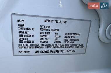 Внедорожник / Кроссовер Tesla Model Y 2021 в 