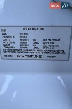 Внедорожник / Кроссовер Tesla Model Y 2020 в 