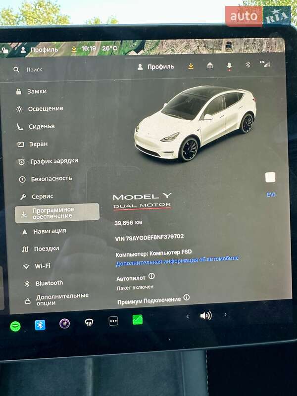Позашляховик / Кросовер Tesla Model Y 2022 в Дніпрі