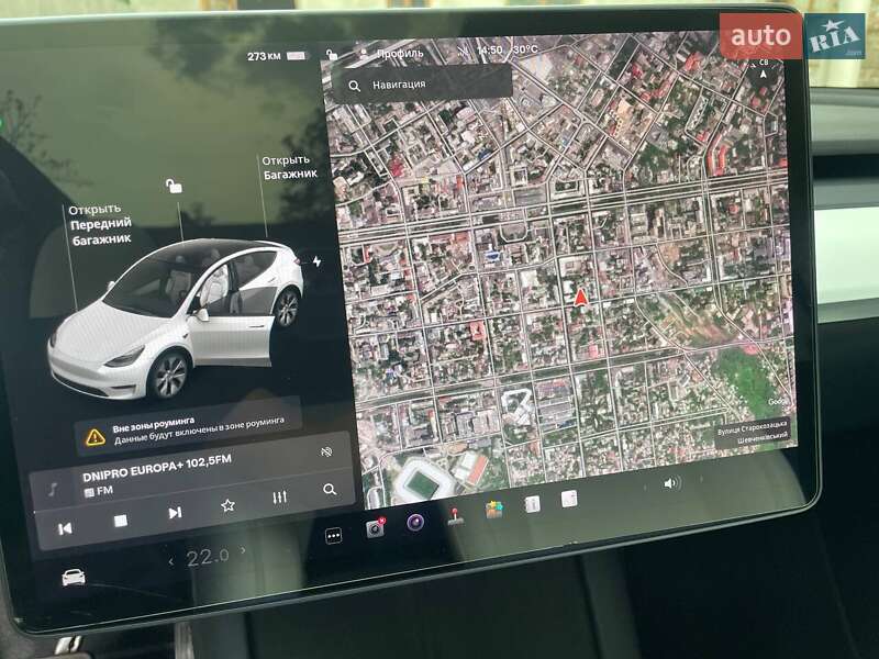 Внедорожник / Кроссовер Tesla Model Y 2021 в Днепре фото 12 Внедорожник / Кроссовер Tesla Model Y 2021 в Днепре