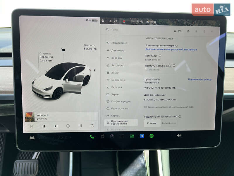Позашляховик / Кросовер Tesla Model Y 2020 в Вінниці