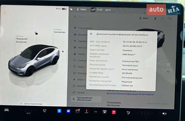 Внедорожник / Кроссовер Tesla Model Y 2023 в 