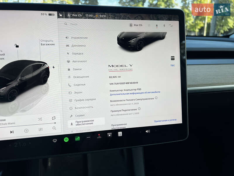 Позашляховик / Кросовер Tesla Model Y 2022 в Полтаві