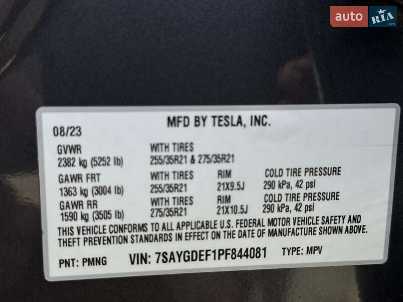Позашляховик / Кросовер Tesla Model Y 2023 в Ковелі