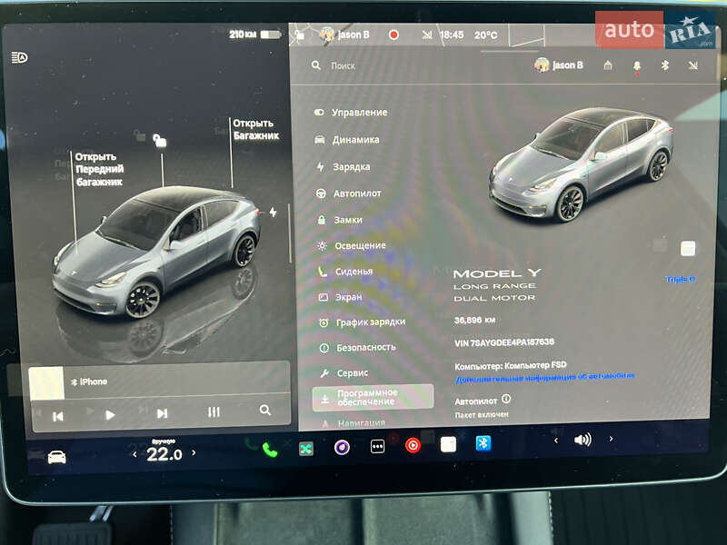 Внедорожник / Кроссовер Tesla Model Y 2024 в Луцке