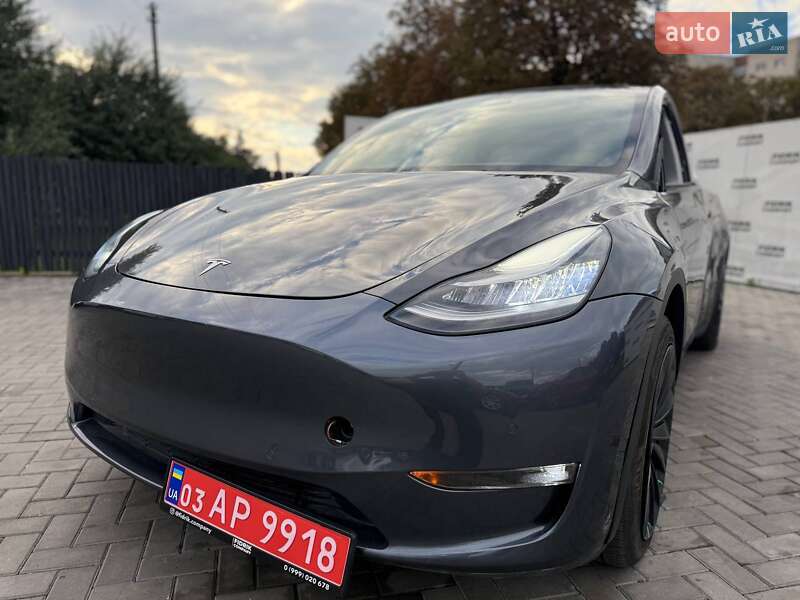 Позашляховик / Кросовер Tesla Model Y 2021 в Луцьку
