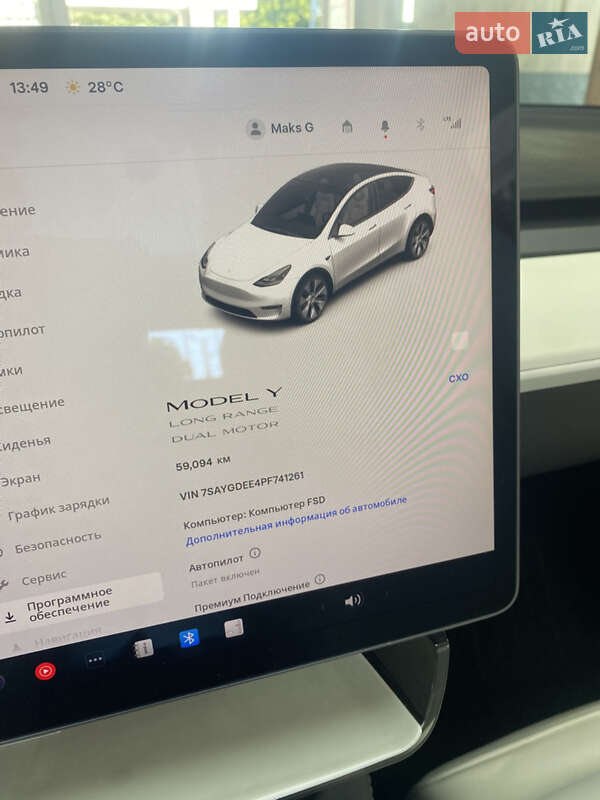 Позашляховик / Кросовер Tesla Model Y 2023 в Одесі