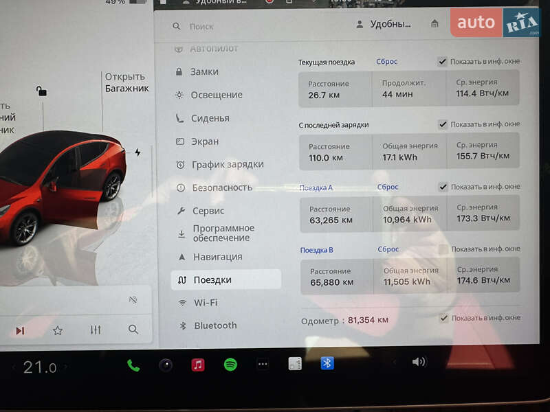Внедорожник / Кроссовер Tesla Model Y 2022 в Днепре фото 9 Внедорожник / Кроссовер Tesla Model Y 2022 в Днепре