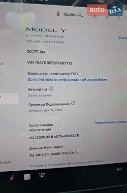 Внедорожник / Кроссовер Tesla Model Y 2023 в 