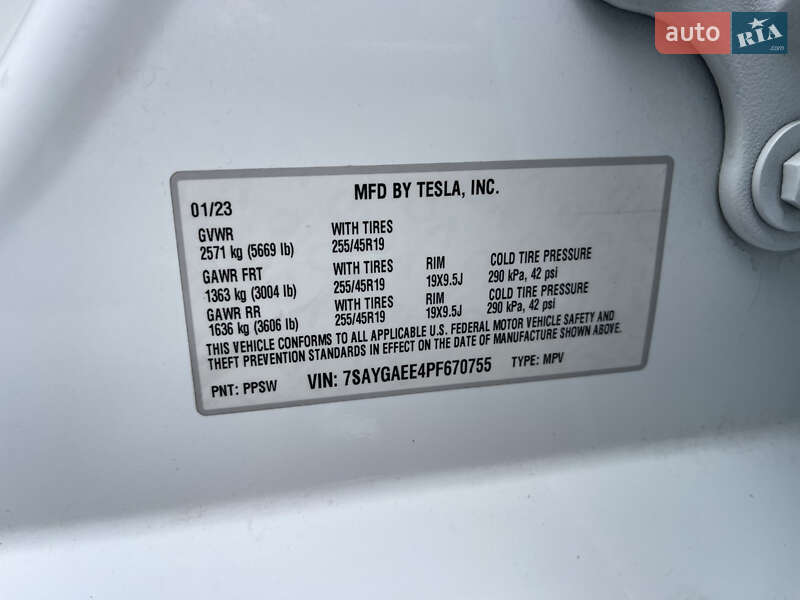 Внедорожник / Кроссовер Tesla Model Y 2023 в Луцке