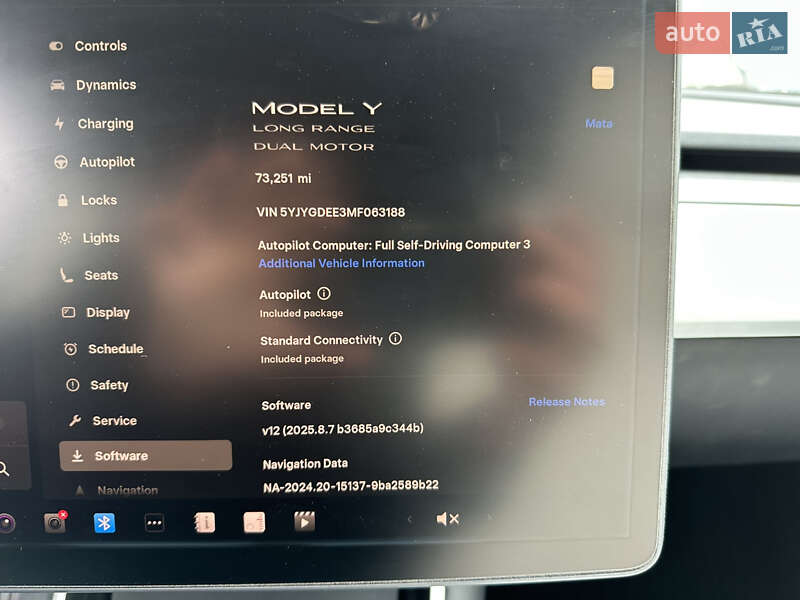Внедорожник / Кроссовер Tesla Model Y 2020 в Луцке
