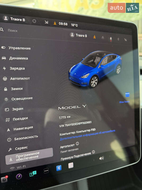 Внедорожник / Кроссовер Tesla Model Y 2023 в Харькове