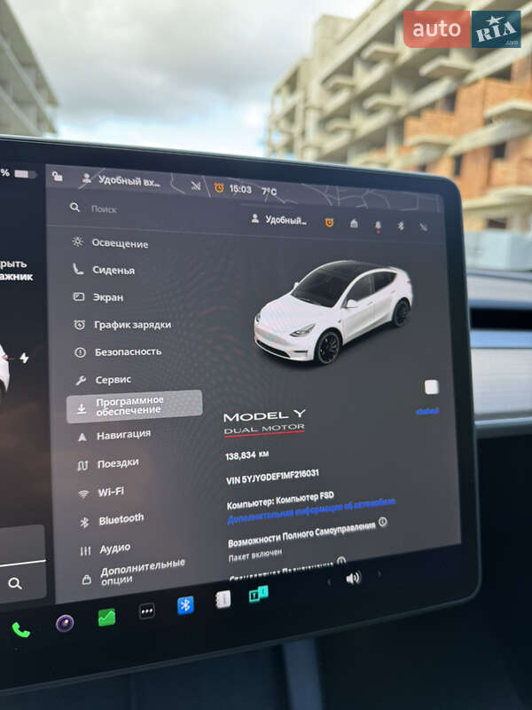 Позашляховик / Кросовер Tesla Model Y 2021 в Львові фото 14 Позашляховик / Кросовер Tesla Model Y 2021 в Львові