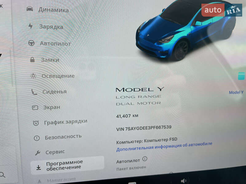 Позашляховик / Кросовер Tesla Model Y 2023 в Львові