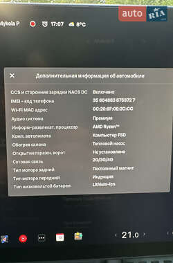 Позашляховик / Кросовер Tesla Model Y 2024 в 