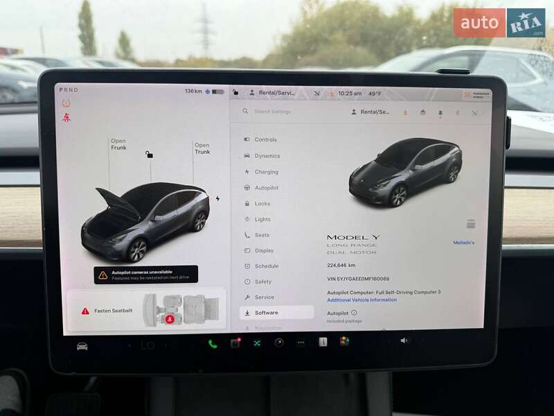 Позашляховик / Кросовер Tesla Model Y 2021 в Луцьку фото 19 Позашляховик / Кросовер Tesla Model Y 2021 в Луцьку