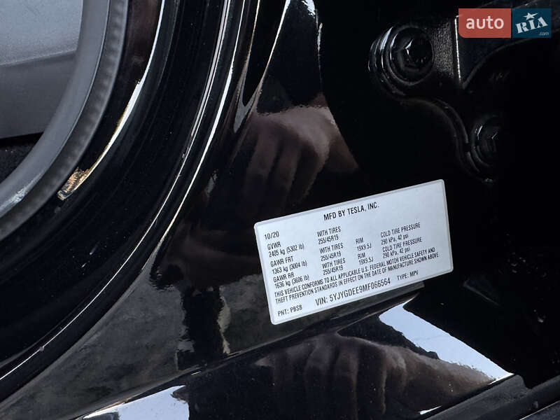 Позашляховик / Кросовер Tesla Model Y 2020 в Львові фото 63 Позашляховик / Кросовер Tesla Model Y 2020 в Львові