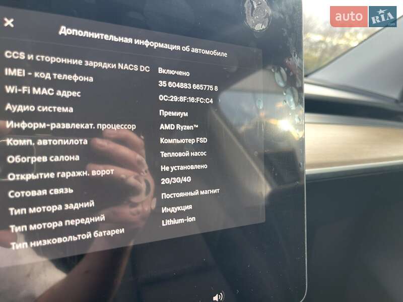 Позашляховик / Кросовер Tesla Model Y 2024 в Харкові фото 18 Позашляховик / Кросовер Tesla Model Y 2024 в Харкові