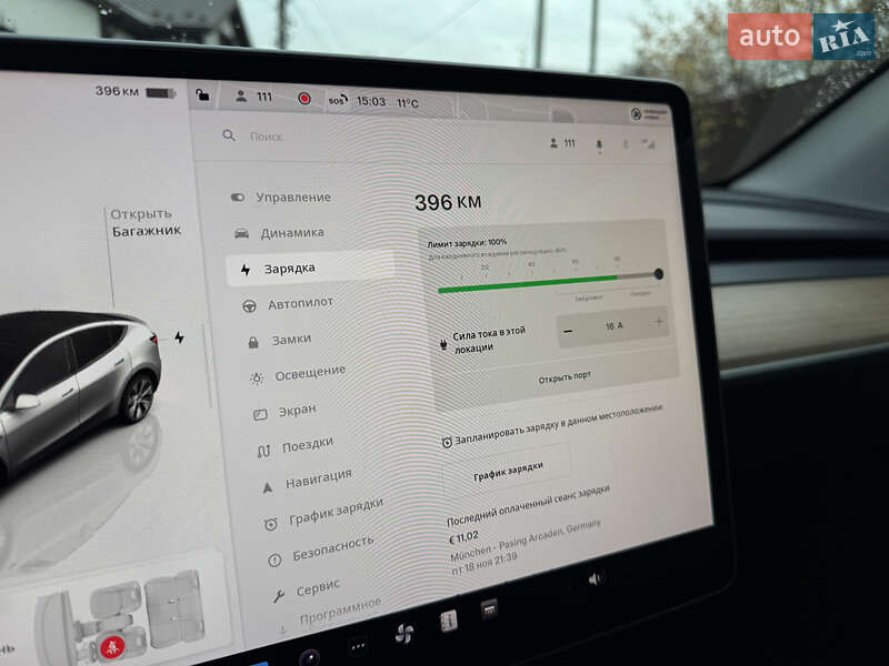 Позашляховик / Кросовер Tesla Model Y 2022 в Києві фото 29 Позашляховик / Кросовер Tesla Model Y 2022 в Києві