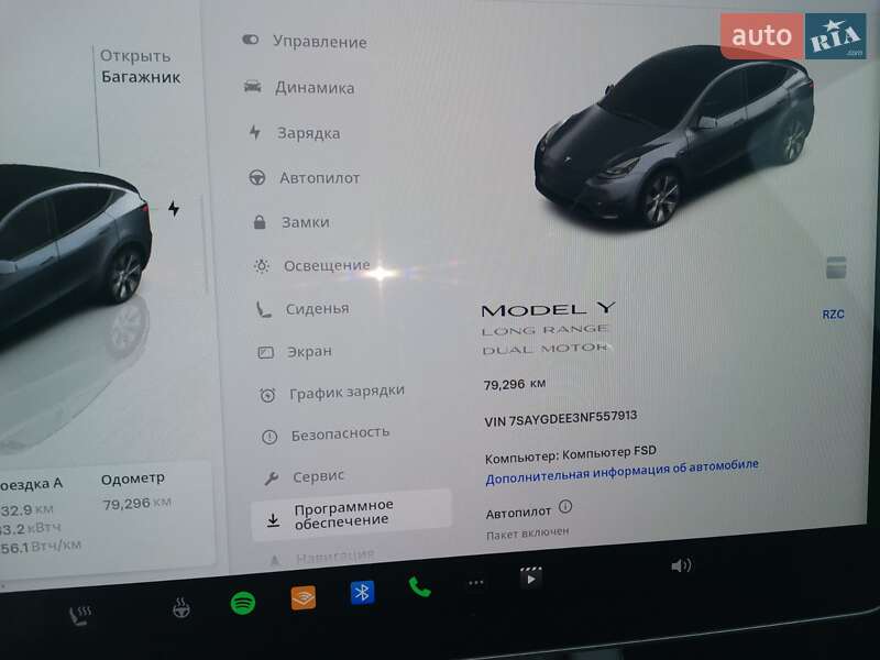 Внедорожник / Кроссовер Tesla Model Y 2022 в Белой Церкви