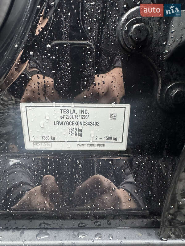 Позашляховик / Кросовер Tesla Model Y 2022 в Луцьку