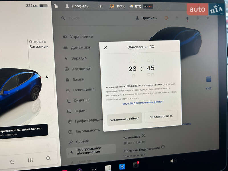 Позашляховик / Кросовер Tesla Model Y 2024 в Києві фото 11 Позашляховик / Кросовер Tesla Model Y 2024 в Києві