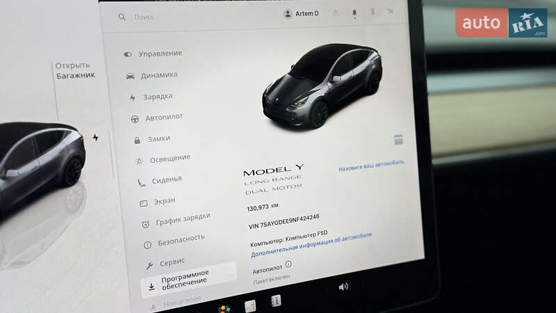 Позашляховик / Кросовер Tesla Model Y 2022 в Миколаєві