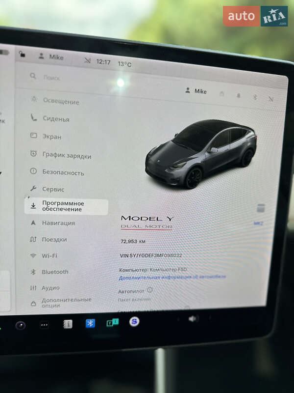 Внедорожник / Кроссовер Tesla Model Y 2020 в Ровно