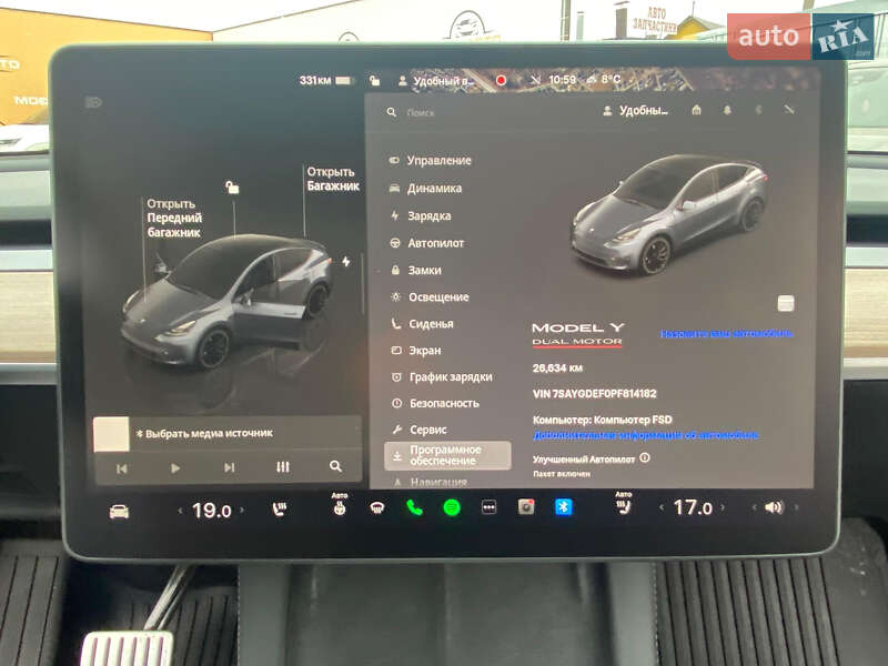 Внедорожник / Кроссовер Tesla Model Y 2023 в Ровно