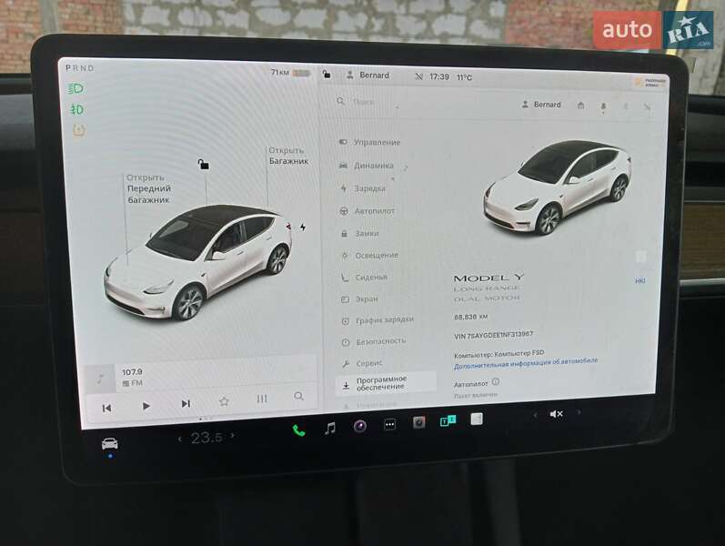 Внедорожник / Кроссовер Tesla Model Y 2022 в Шепетовке