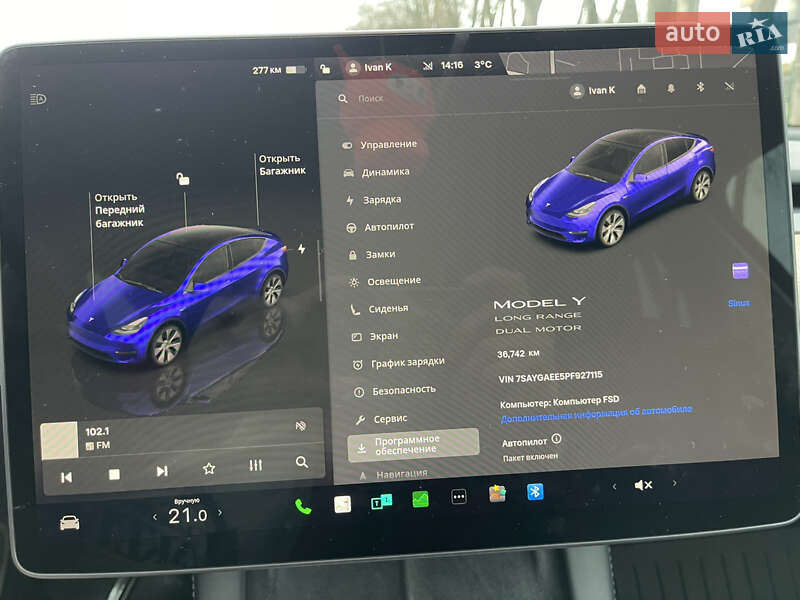 Позашляховик / Кросовер Tesla Model Y 2023 в Львові фото 42 Позашляховик / Кросовер Tesla Model Y 2023 в Львові