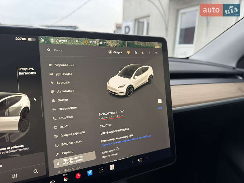 Позашляховик / Кросовер Tesla Model Y 2022 в Луцьку фото 32 Позашляховик / Кросовер Tesla Model Y 2022 в Луцьку