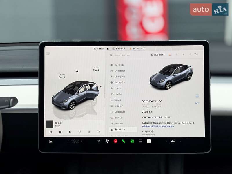 Внедорожник / Кроссовер Tesla Model Y 2024 в Киеве фото 22 Внедорожник / Кроссовер Tesla Model Y 2024 в Киеве