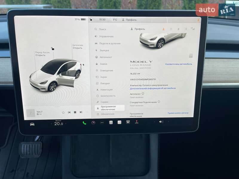 Внедорожник / Кроссовер Tesla Model Y 2021 в Богородчанах