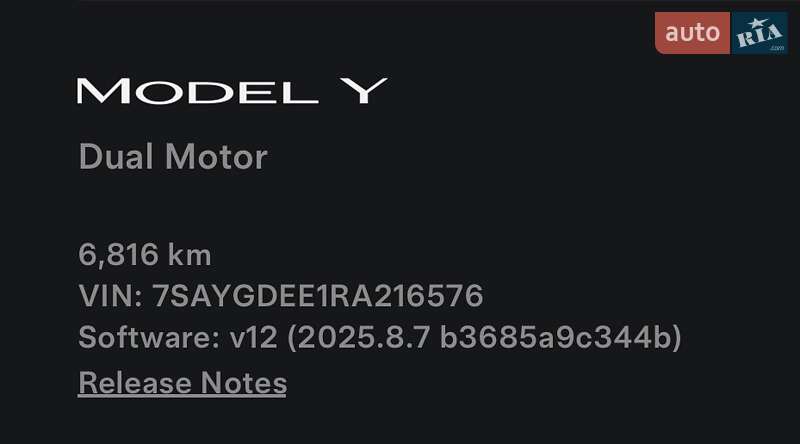 Позашляховик / Кросовер Tesla Model Y 2024 в Чорноморську