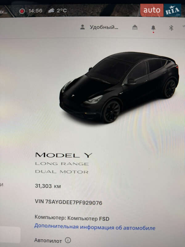 Внедорожник / Кроссовер Tesla Model Y 2023 в Виннице