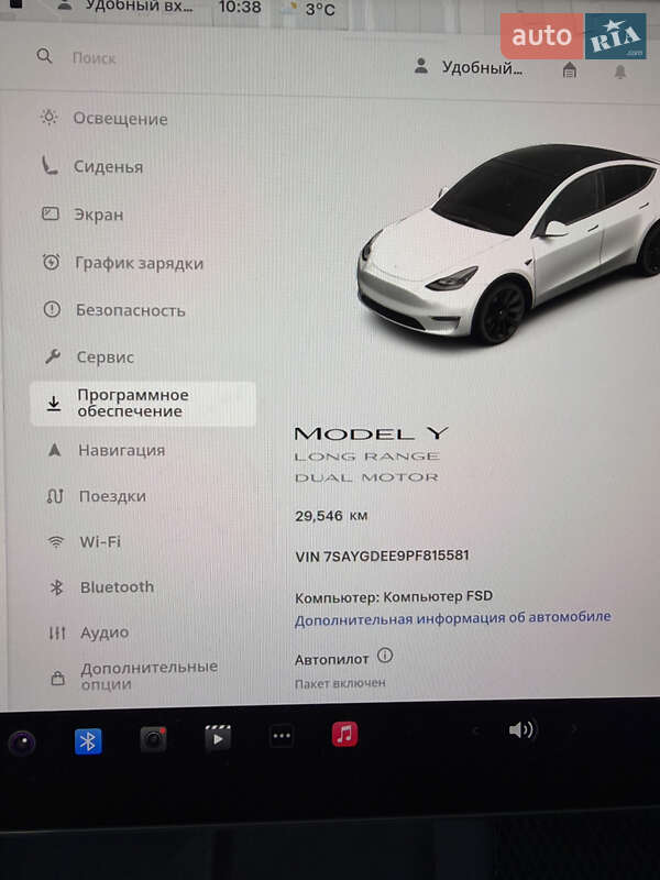 Внедорожник / Кроссовер Tesla Model Y 2023 в Полтаве фото 10 Внедорожник / Кроссовер Tesla Model Y 2023 в Полтаве