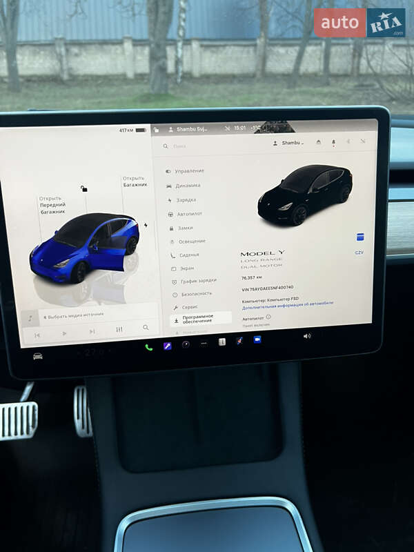 Внедорожник / Кроссовер Tesla Model Y 2022 в Днепре