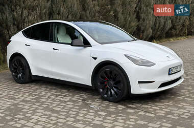 Внедорожник / Кроссовер Tesla Model Y 2022 в Самборе фото 7 Внедорожник / Кроссовер Tesla Model Y 2022 в Самборе