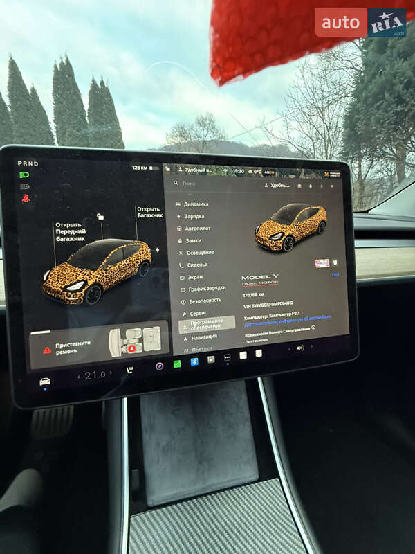 Внедорожник / Кроссовер Tesla Model Y 2020 в Львове