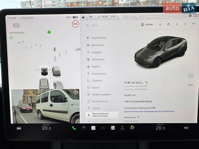 Внедорожник / Кроссовер Tesla Model Y 2021 в Виннице