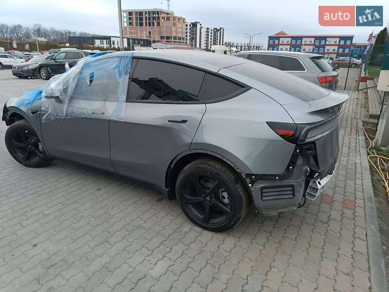 2025 Tesla Model Y, VIN 7SAYGDED1TA410281:plate — фото 1 (autoria)
