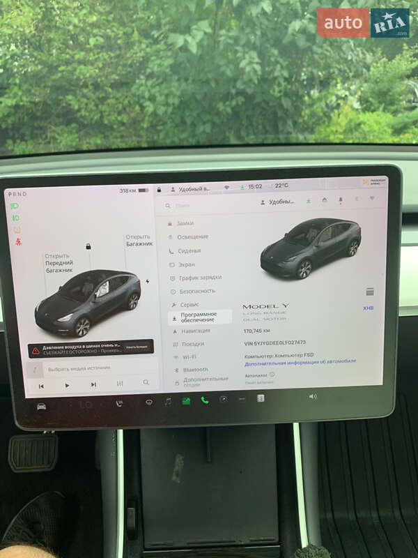 Внедорожник / Кроссовер Tesla Model Y 2020 в Львове фото 38 Внедорожник / Кроссовер Tesla Model Y 2020 в Львове