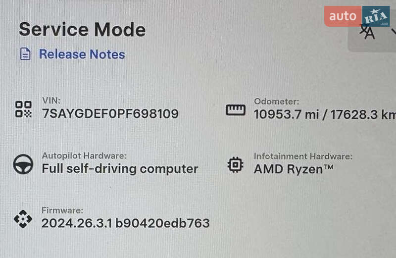 Внедорожник / Кроссовер Tesla Model Y 2023 в Буче фото 34 Внедорожник / Кроссовер Tesla Model Y 2023 в Буче