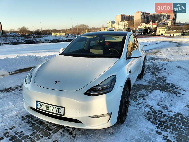 Позашляховик / Кросовер Tesla Model Y 2021 в Львові