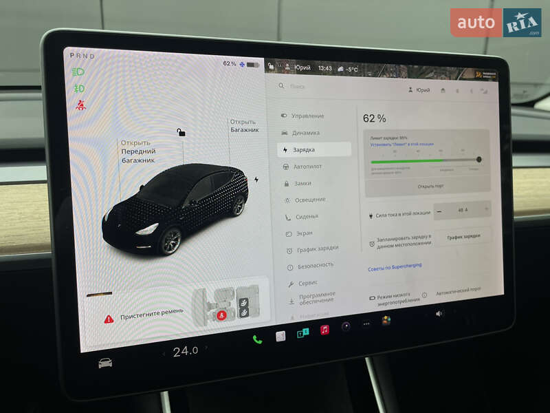 Внедорожник / Кроссовер Tesla Model Y 2020 в Одессе