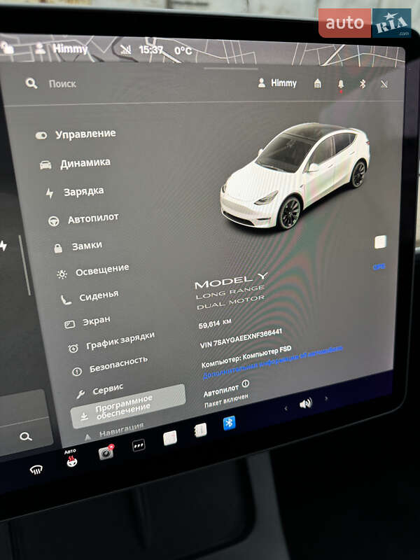 Внедорожник / Кроссовер Tesla Model Y 2022 в Кривом Роге фото 13 Внедорожник / Кроссовер Tesla Model Y 2022 в Кривом Роге