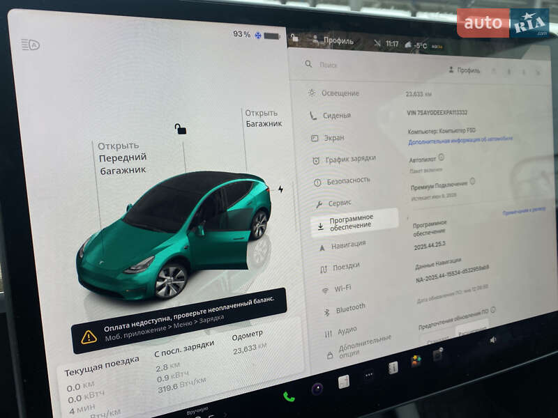 Внедорожник / Кроссовер Tesla Model Y 2023 в Львове
