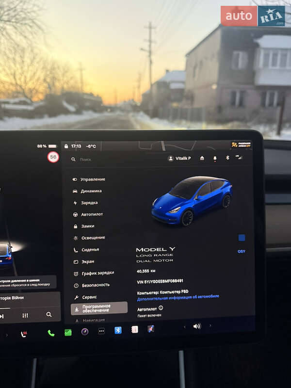 Внедорожник / Кроссовер Tesla Model Y 2020 в Львове фото 12 Внедорожник / Кроссовер Tesla Model Y 2020 в Львове