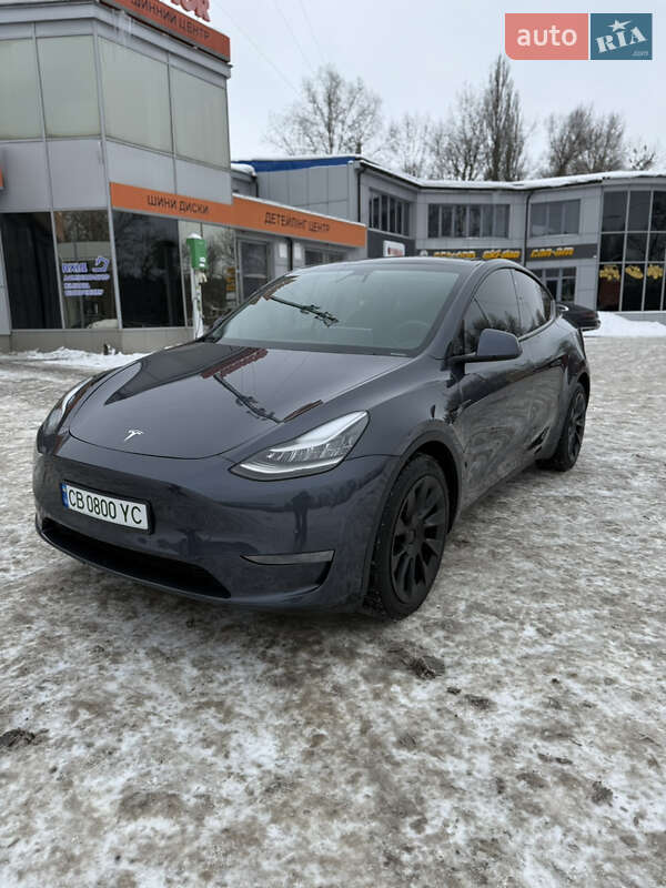 2020 Tesla Model Y, VIN 5YJYGDEE0MF080286:plate — фото 1 (autoria)
